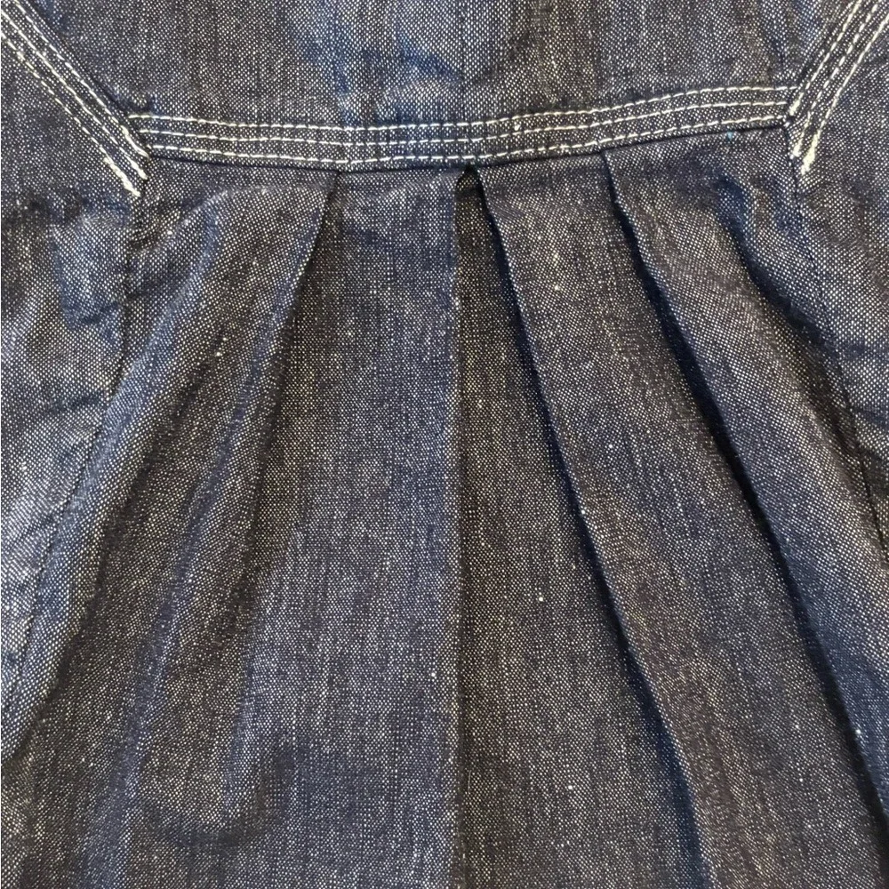 Bebe Moto-Style Denim‎ Pencil Skirt | Italian Fabric | Size 2 unique back